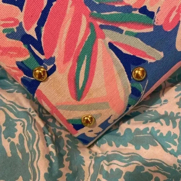 Pottery barn slathouse pin board Lilly Pulitzer GUC 73 - Picture 2 of 14